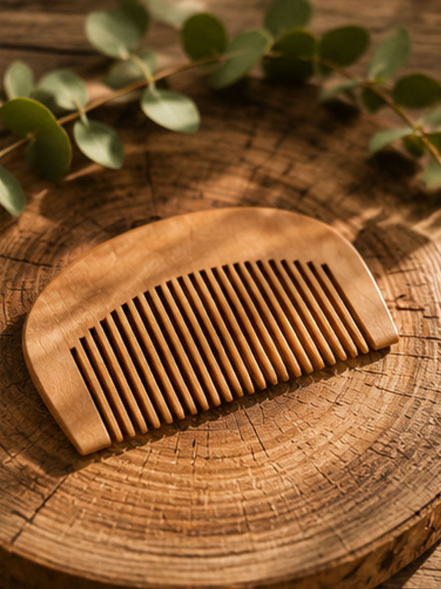 Peine de Madera de Caoba | Cuidado Natural